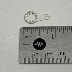 (50-Pack) Solder Tab Ground Terminal Lockwasher Lock Washer Lug #10 Stud 1/4″ ID