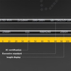 0.3/0.5/0.75/1/1.5~6mm² Flex Wire Copper 5 Core Electrical Cable PVC Insulation