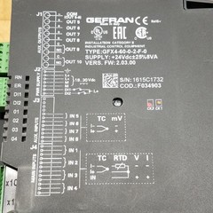Gefran GFX4-60-0-2-F-0 Modular Power Controller, 4 Loop, 60kW, 24VDC – USED