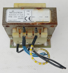 Wijdeven ACD.025.111.428 Transformer Power Supply 12V 25VA 220V AC 50/60Hz