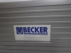 Becker VT 416 VT416 Rotary Vane Vacuum Pump 0.55/0.70kW w/ Cut Cable