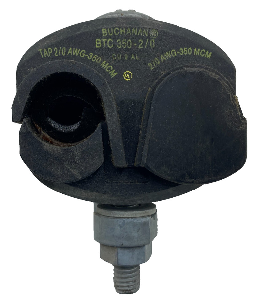 Buchanan BTC350-2/0 Tap Connector 350 MCM – 2/0 AWG CU9AL BTC35020 ✅