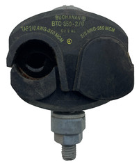Buchanan BTC350-2/0 Tap Connector 350 MCM – 2/0 AWG CU9AL BTC35020 ✅