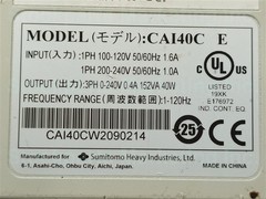 Sumitomo A-Motor CAI40C E AC Inverter 3PH 0-240V 0.4A 152VA 40W Fast Shipping!!!