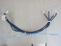 6″ 20″ 30″ AWG #6 Copper Wire w Lug, Used