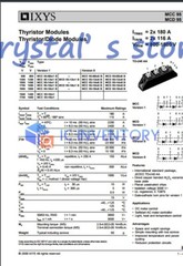 1PCS MCC95-16IO1B Encapsulation:MODULE,Thyristor Modules Thyristor/Diode