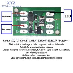 10x Solar Charge Auto Light Control Circuit Switch Lithium Battery Charge Board