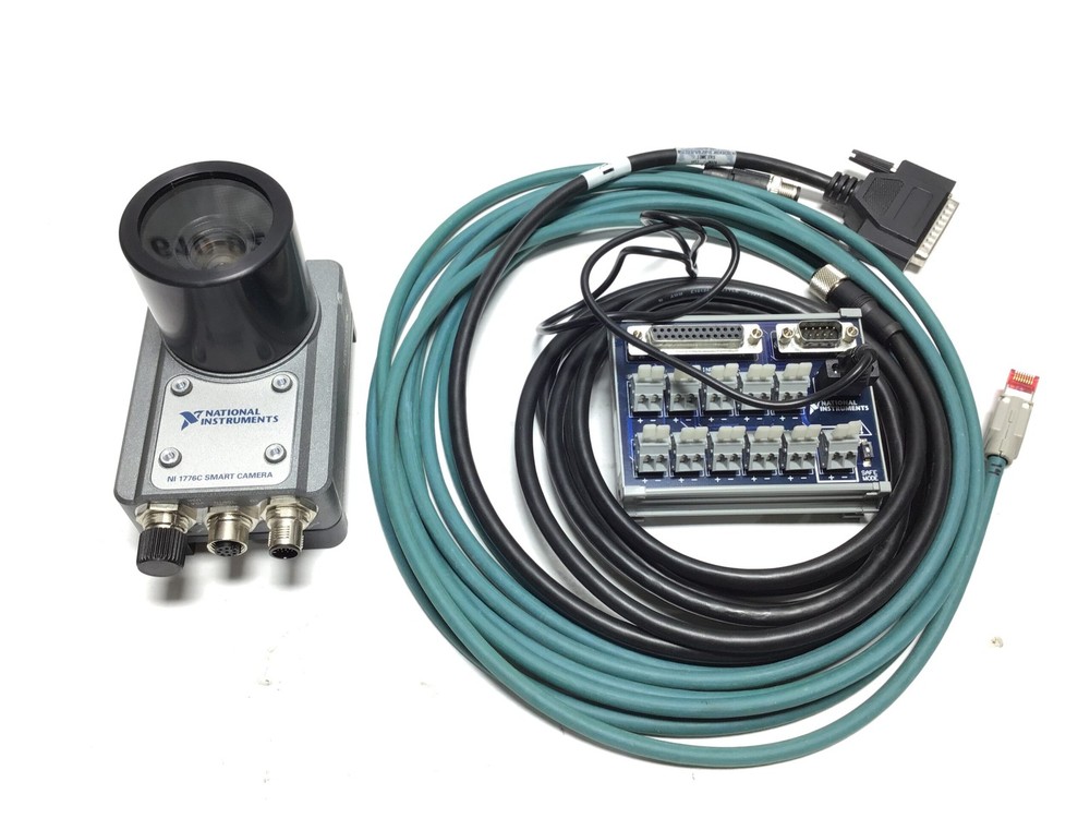 National Instruments NI 1776C Smart Camera w/ Cables