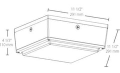 NEW RAB LIGHTING VANLED40NW 40 Watt LED Canopy Light 4000K 120-277V 6,302 Lumens