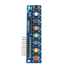 8 Bit Keypad Module with LED Indicator Touch Button Module for Microcontroller