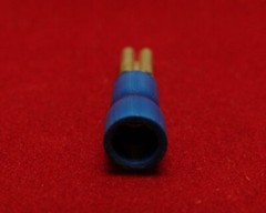 Lot of 46 Pieces Blue Female Spade Terminals 16-14 Wire, Partially Insulated
