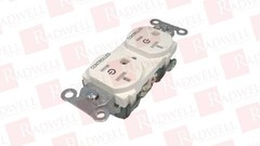 HUBBELL BR20C2WHITR / BR20C2WHITR (NEW IN BOX)