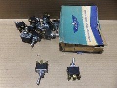 Eagle Box of 12 Heavy Duty DPDT Toggle Switch 20A 240V AK