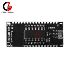 0.56-inch 4-digit 7-segment LED Display Module Clock Module HT16K33 Driver I2C
