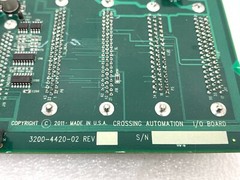 Crossing Automation Asyst 3200-4420-02, I/O Board, 3000-4420-02 UNABLE TO TEST !