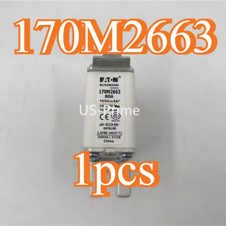 1PCS Eaton Bussmann 170M2663 aR Type Semiconductor Fuse-link 100A 690V