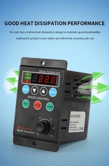 AC Motor Speed Controller Digital Display UX52 Forward Reverse 400W 50-60Hz