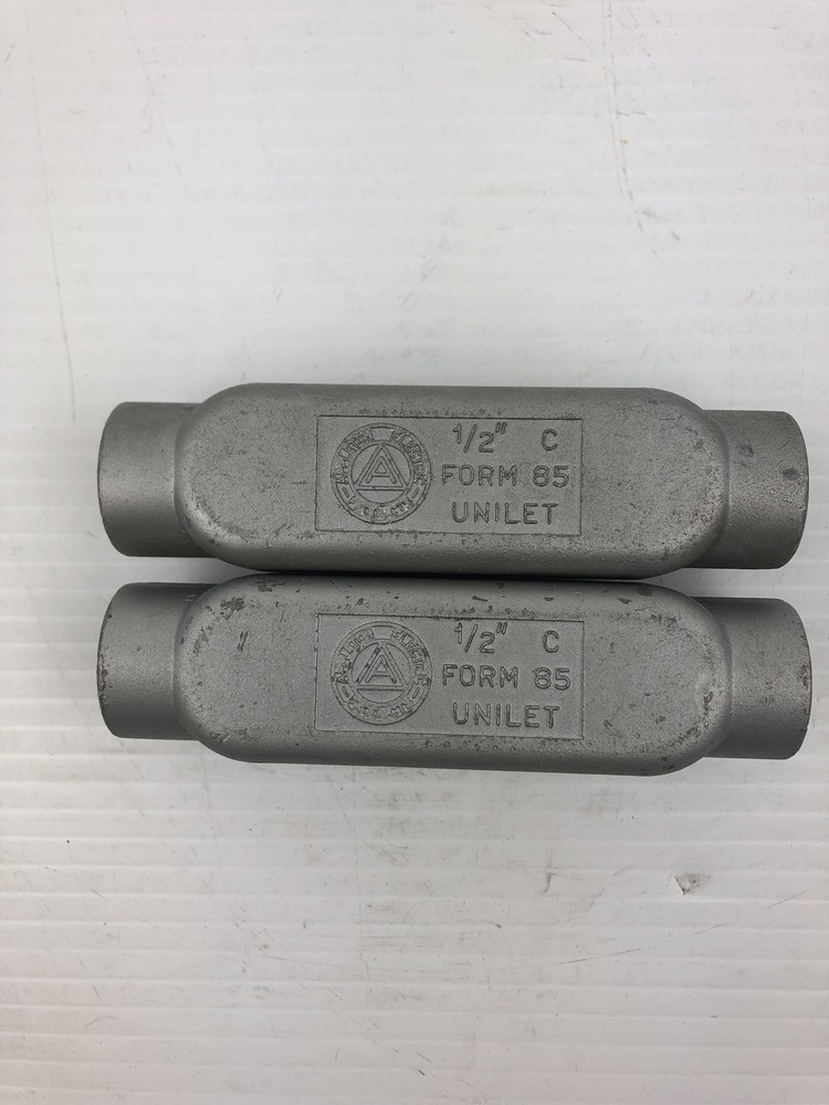 Appleton Electric Products Form 85 1/2″ C Unilet 4.0 C.U, (Lot of 2)