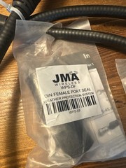 JMA WIRELESS LDMW4MW-12-8, 8 Ft 4.3 Male to 4.3 Male (BOX OF 9) w/Female Seals