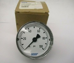 New Lot of 5 Pieces Wika 111.12 2″ 100 PSI 1/8″ NPT CBM A4029IPL