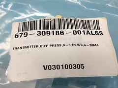 Dwyer 616KD-B-00-TC-V One-Touch Transmitter Diferential Pressure, 166262