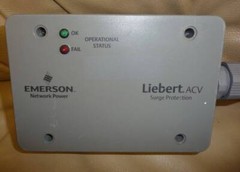 Emerson AII120Y111 RK Liebert Surge Suppressor ACV 3ph 120/208V AC Good Used