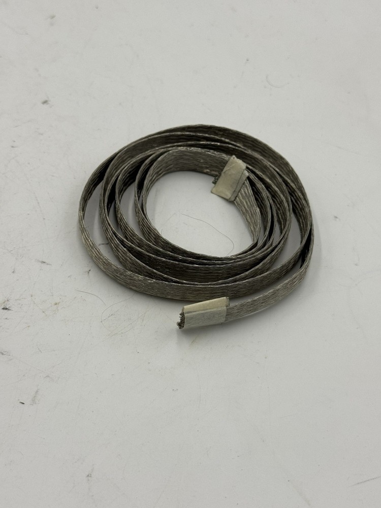 BRAIDED STRAP GROUNDING Tinned Copper Flat Braid New Old Stk Mitsubishi SK65 60i