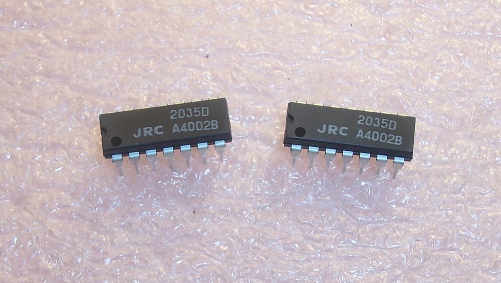QTY (25) NJM2035D NEW JAPAN RADIO 14 PIN DIP STEREO MODULATOR NOS 1 TUBE