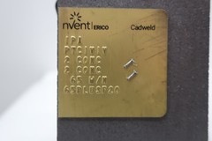 Nvent PTC1V1V 2 Conc 2 Conc Cable To Cable Graphite Mold