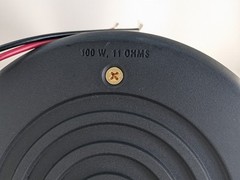 Atlas Sound NEO Vehicle Mounted SIREN Speaker LBH-100 NEW Open Box Loud 11 OHM
