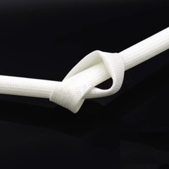 Ø1mm – Ø25mm Silicone Fibre Glass Tubing Sleeving Insulation Hose 200℃ High Temp