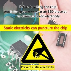 49Pcs 25 Types 74HCxx and 74LSxx Series Logic IC Assortment Kit & IC Socket, …