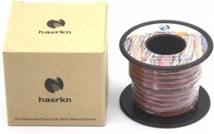 18 Awg Silicone Electrical Wire 2 Conductor Parallel Wire line 60ft Black 30ft
