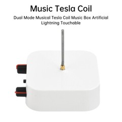 110-220V Bluetooth Music Tesla Coil Arc Generator Artificial Lightning Touchable