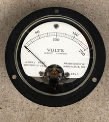 Honeywell Model HS3Z 0-200 DC Volt Meter Dial Gauge