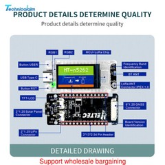 HelTec AutoMation Node T114 LoRa Development Board nRF52840SX1262 Module Type-C.