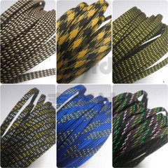 PET Braided Sleeving 30 Colors Expandable Flexible Cable Sleeve Braids Polyester