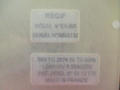 RECIF IDLW8 Notch Finder, 90V/260V, 50/60Hz, 1.2A/110V, 0.55A/220V, 409755