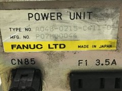 FANUC Power Unit A04B-0215-C411-01 Used #117265