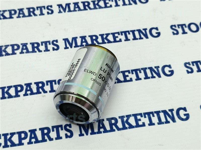 Nikon LU Plan Elwd 50X/0.55 B Microscope Objective Lens 30D WARRANTY FAST SHIP!