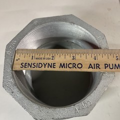 OZ/GEDNEY 4-400, Iron, 3-Piece, Threaded, Rigid Conduit Coupling. New