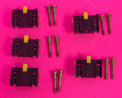 Allen-Bradley 800T-XA Series D Shallow Contact Block 1NO/1NC 600VAC [Lot of 5]