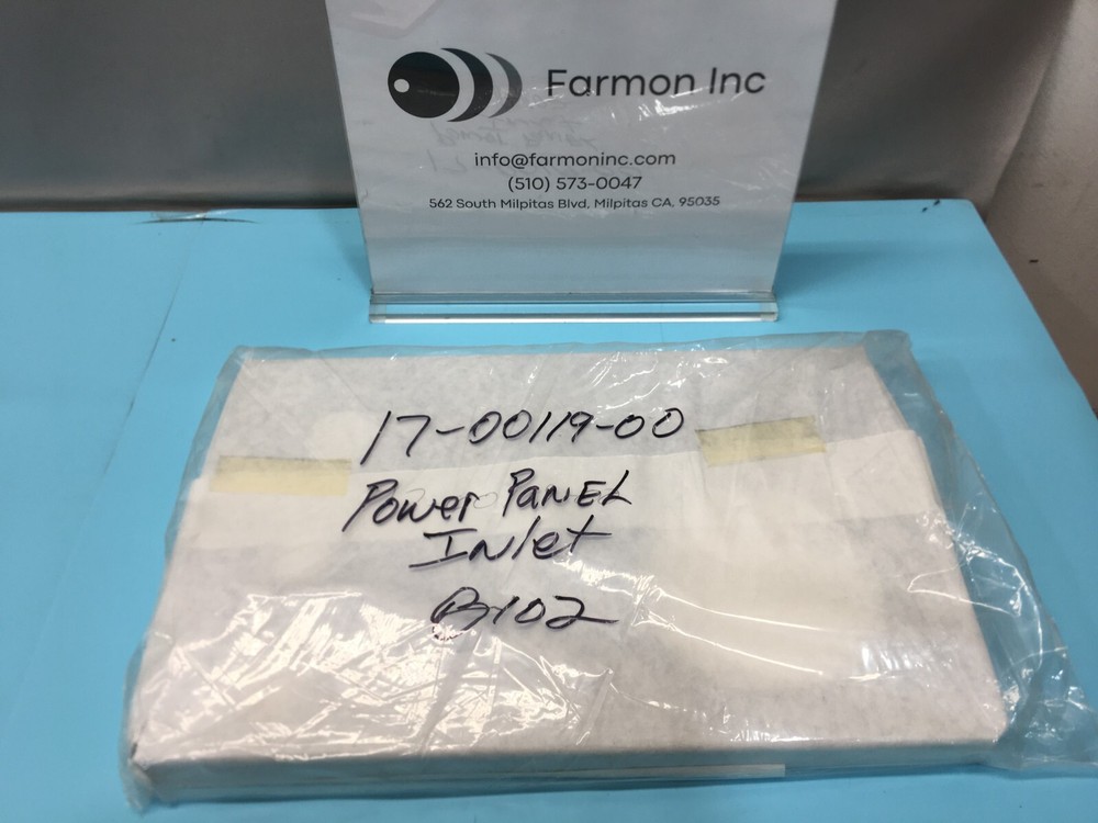 NOVELLUS 17-00119-00 PANEL, FACILITY, POWER INLET, 169261