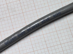 Belden 8405 20/5C Premium High Conductivity Shielded Microphone Cable Gray /5ft