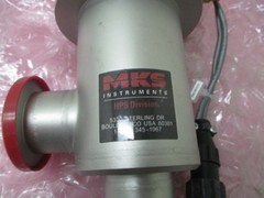 MKS Instruments 152-1040K KF-40, NW-40, Inline Bellows Vacuum, HPS Valve, 400811