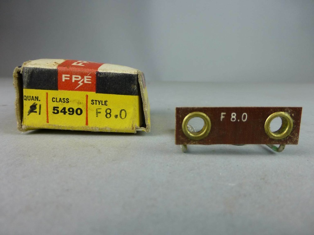 FPE Federal Pacific Heater Element 5490 Style:F8.0 – NEW Surplus!
