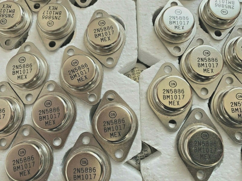 2N5886 Transistor Silicon NPN / 80V / 25A / TO-3