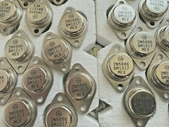 2N5886 Transistor Silicon NPN / 80V / 25A / TO-3