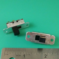 LOT OF 2 SWITCHCRAFT 46202LR MILSPEC SLIDE SWITCH 3A 125V