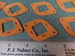 Phenolic Insulators For Mounting Can Capacitors 1 3/8 Diameter Quantity 8
